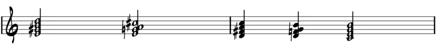 5 Chord Turnaround with Secondary Dominants