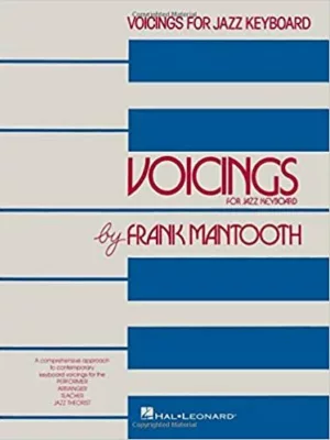 Cover of Frank Mantooth's book on Voicings