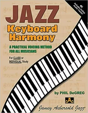 Cover of Jazz Keyboard Harmony book