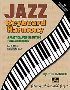 Cover of Jazz Keyboard Harmony book
